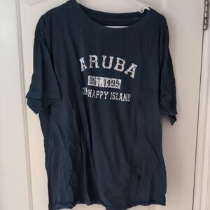 Aruba Graphic T-Shirt in Blue